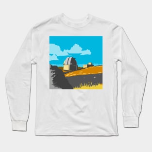 Mt John Observatory Lake Tekapo WPA Long Sleeve T-Shirt